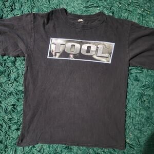 Vintage Tool Band Schism Graphic Tee Double Sided Alt Metal Shirt